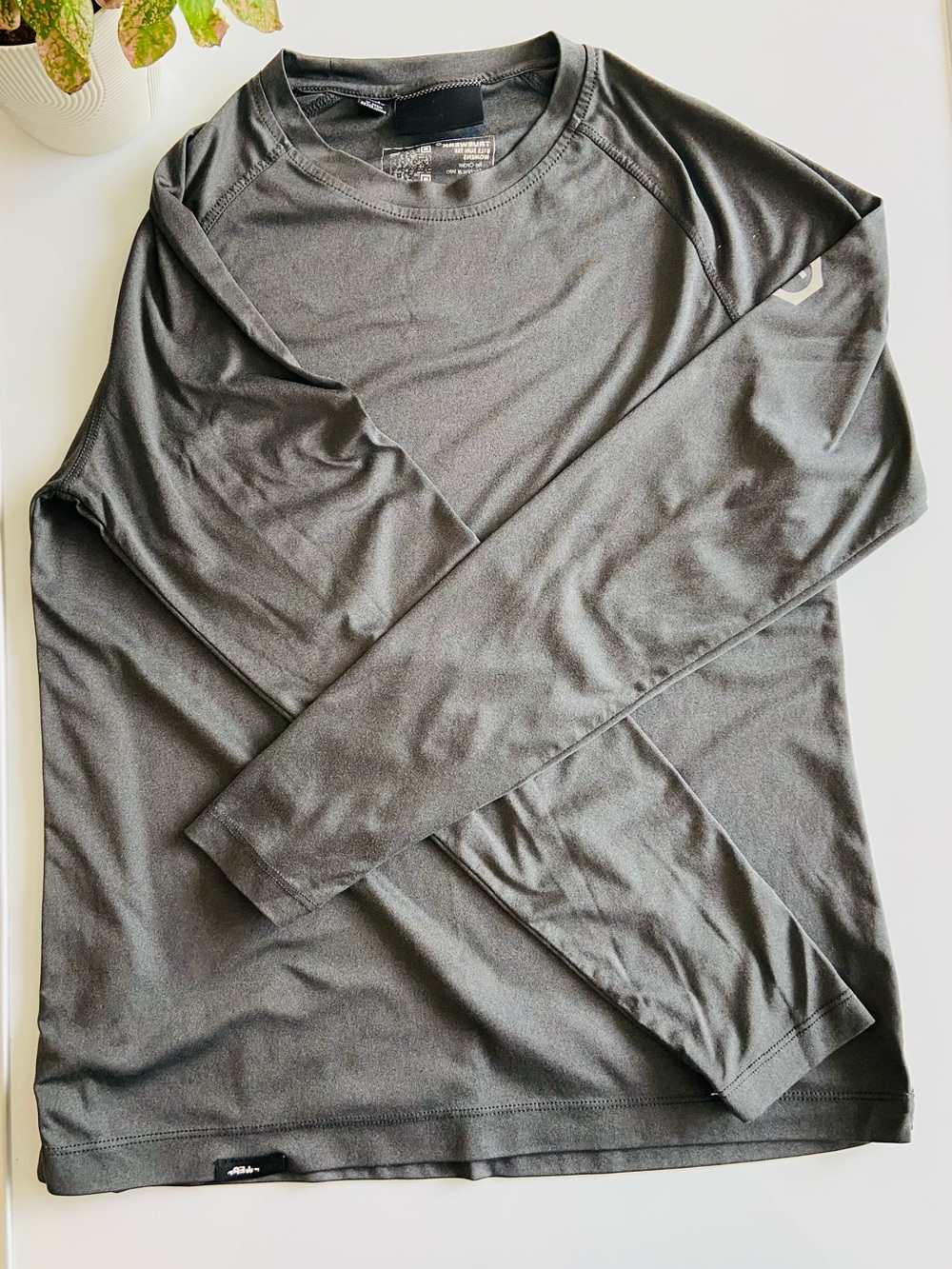 Womens True Werk Long Sleeve Athletic Work Outdoor Layering Shirt